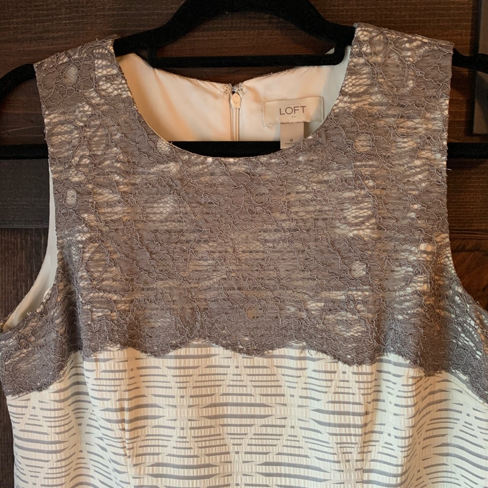 Sleeveless LOFT shift dress